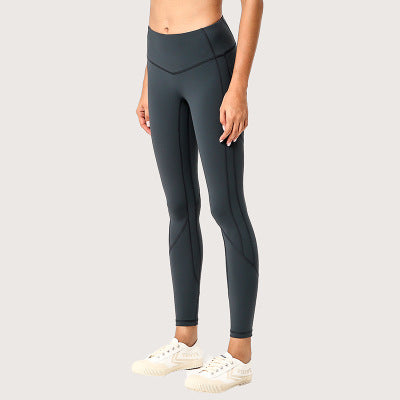 Reversible Fleece Yoga Pants with Pockets (9/10 Length)